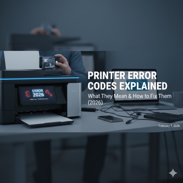 Printer Error Codes Explained (and How to Clear Them)