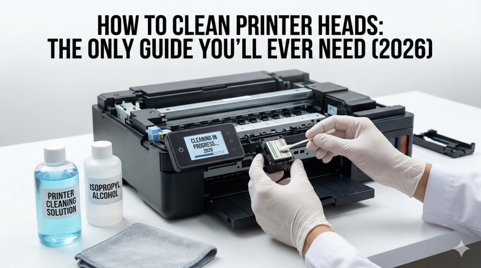 How to Clean Printer Heads Without Wasting Ink